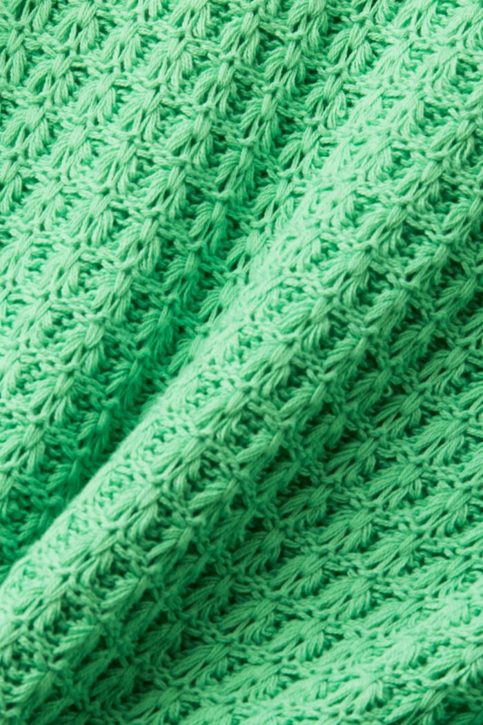 Gilet a maglia larga, GREEN, detail image number 4