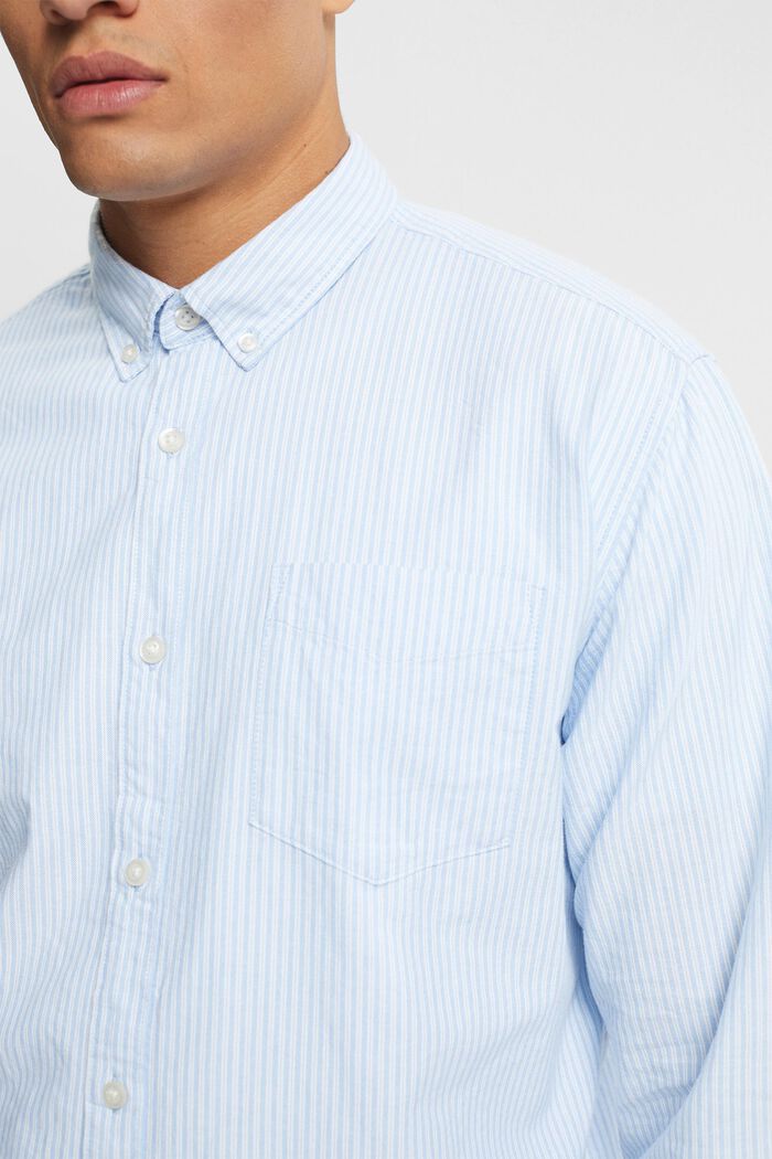Camicia a righe, LIGHT BLUE, detail image number 0