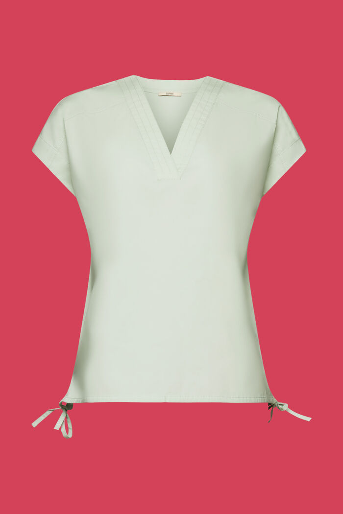 Blusa senza maniche, 100% cotone, CITRUS GREEN, detail image number 5