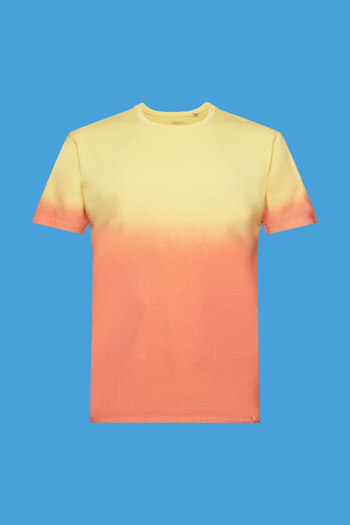 T-shirt bicolore effetto sfumato, LIGHT YELLOW, detail image number 6