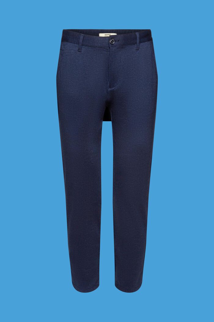 Pantaloni smart in stile jogger, DARK BLUE, detail image number 6