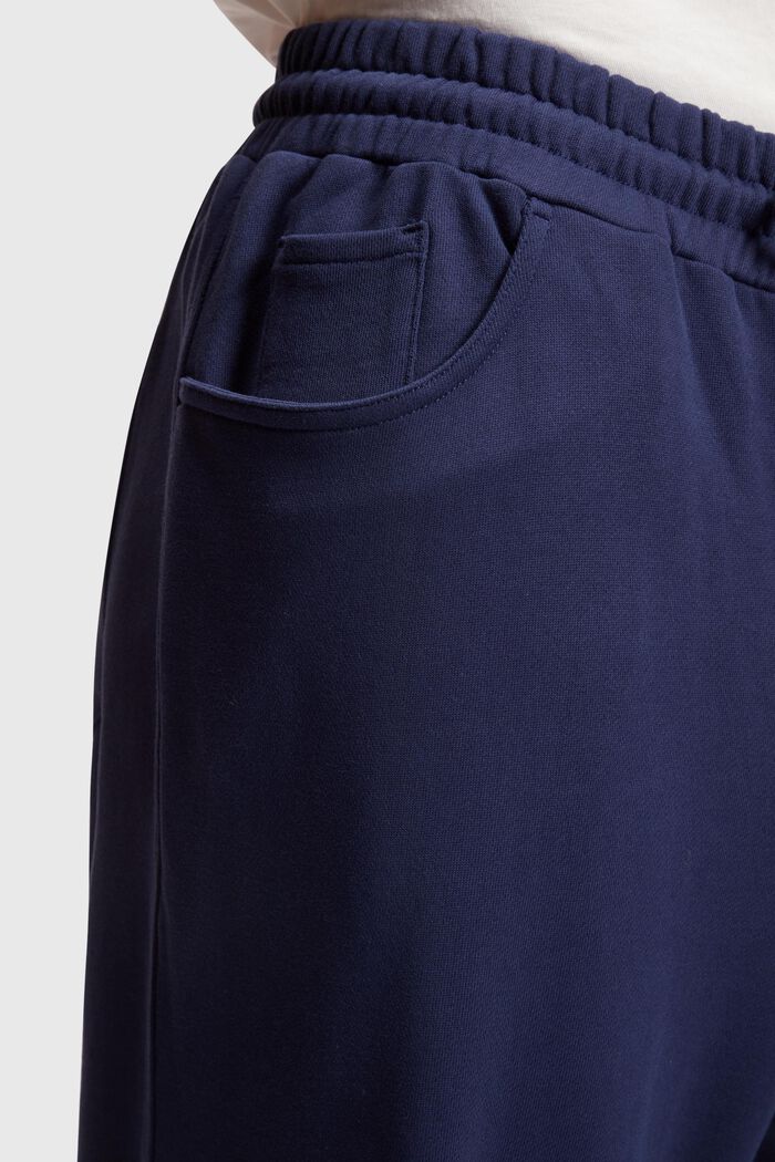 Pantaloni stile jogger in jersey, NAVY, detail image number 2