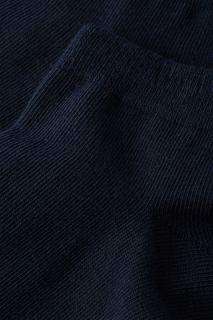 Confezione di 5 paia di calzini da sneakers in misto cotone, MARINE, detail image number 2