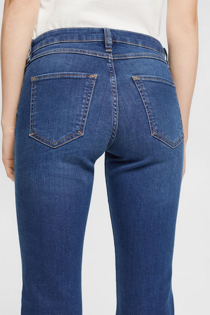 Jeans bootcut, BLUE DARK WASHED, detail image number 2