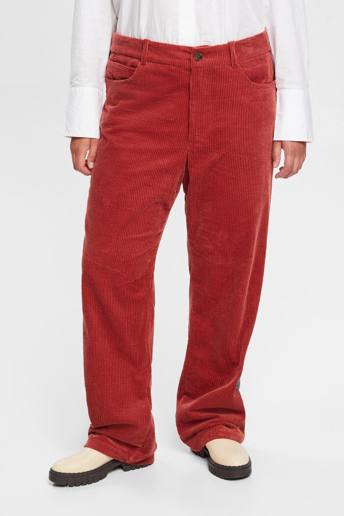 Pantaloni in velluto CURVY, 100% cotone
