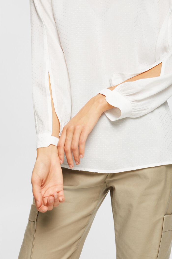 Blusa a pois, OFF WHITE, detail image number 0