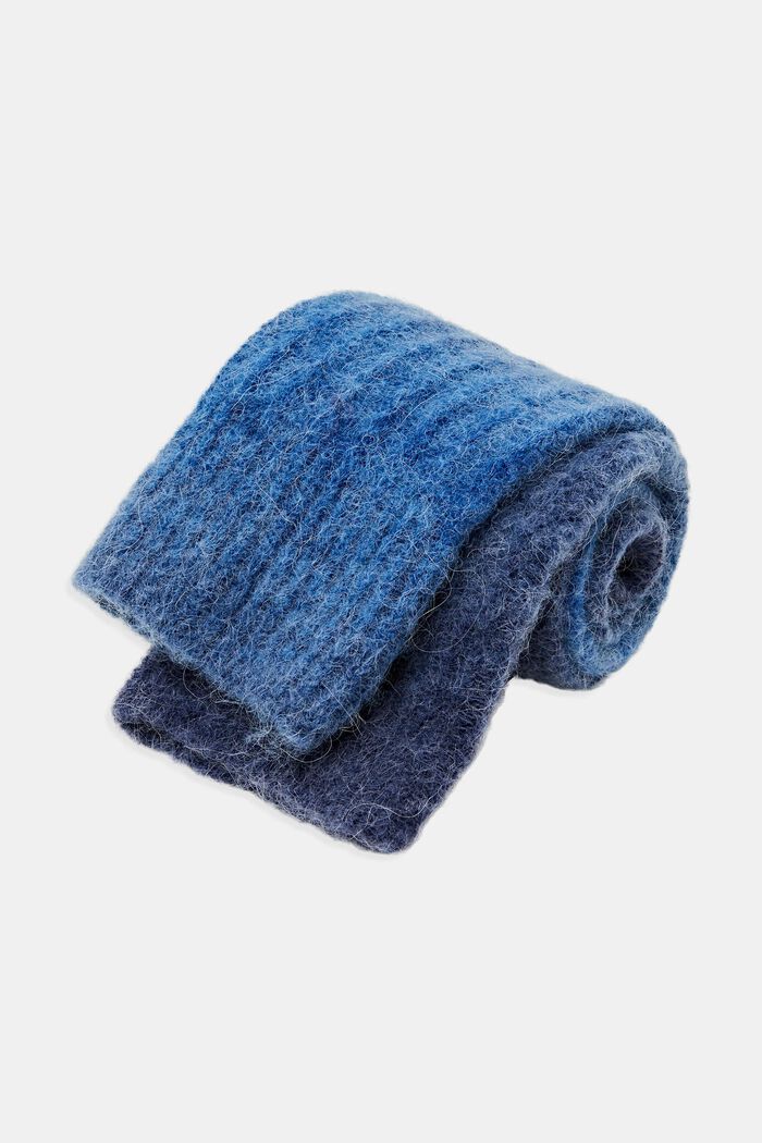 Calze in misto lana e alpaca, BLUE, detail image number 1