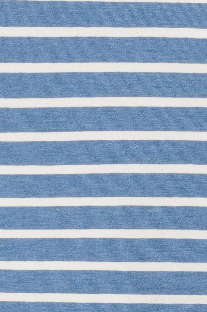 Maglia a maniche lunghe a righe, cotone organico, MODERN BLUE, detail image number 5