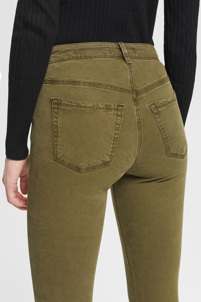 Pantaloni elasticizzati, TENCEL™, DARK KHAKI, detail image number 4