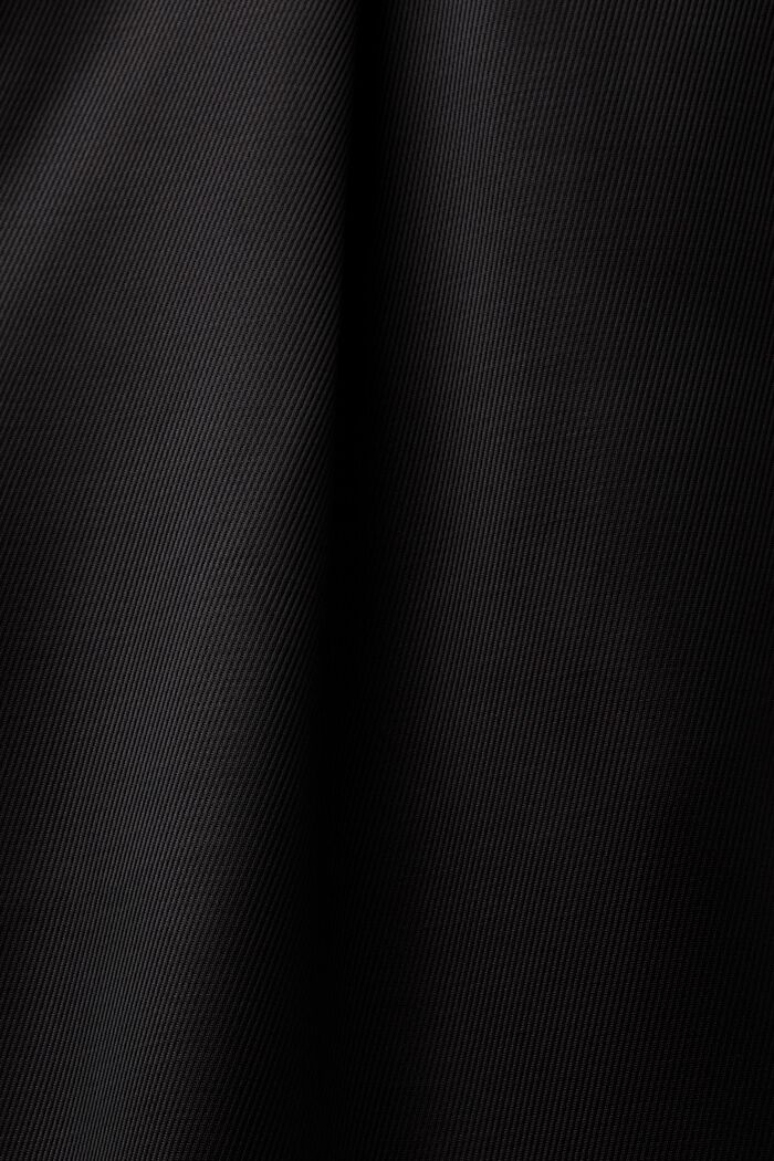 Pantaloni cargo in raso con cintura, BLACK, detail image number 5