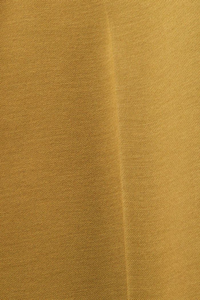 Pantaloni straight fit in jersey punto, OLIVE, detail image number 6