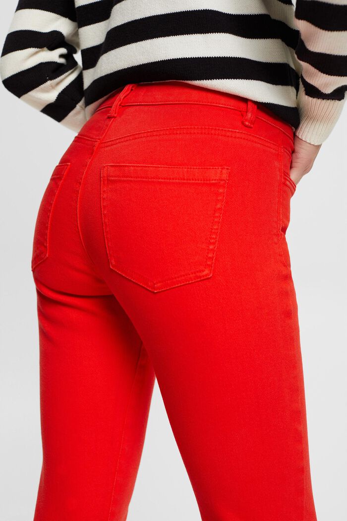 Jeans Slim Fit stretch a vita media, RED, detail image number 4