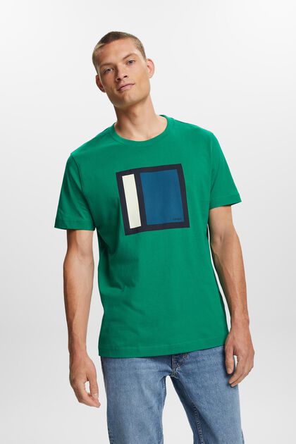 T-shirt in jersey di cotone con grafica