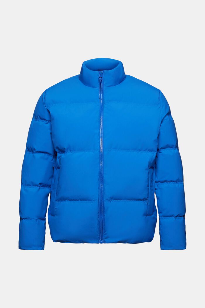 Riciclato: giacca trapuntata con piuma d'oca, BRIGHT BLUE, detail image number 6