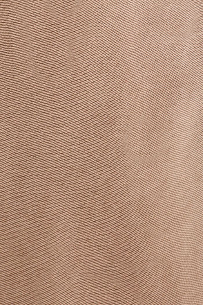 Pantaloni capri di cotone Pima, TAUPE, detail image number 5
