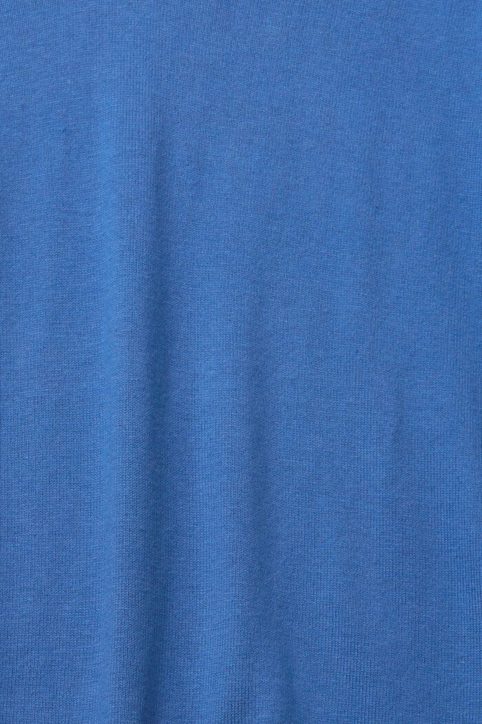 Pullover con scollo a V, BLUE, detail image number 1