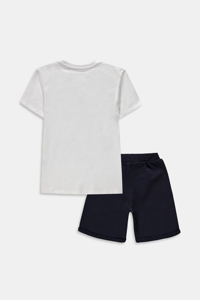 Set: t-shirt e shorts, 100% cotone