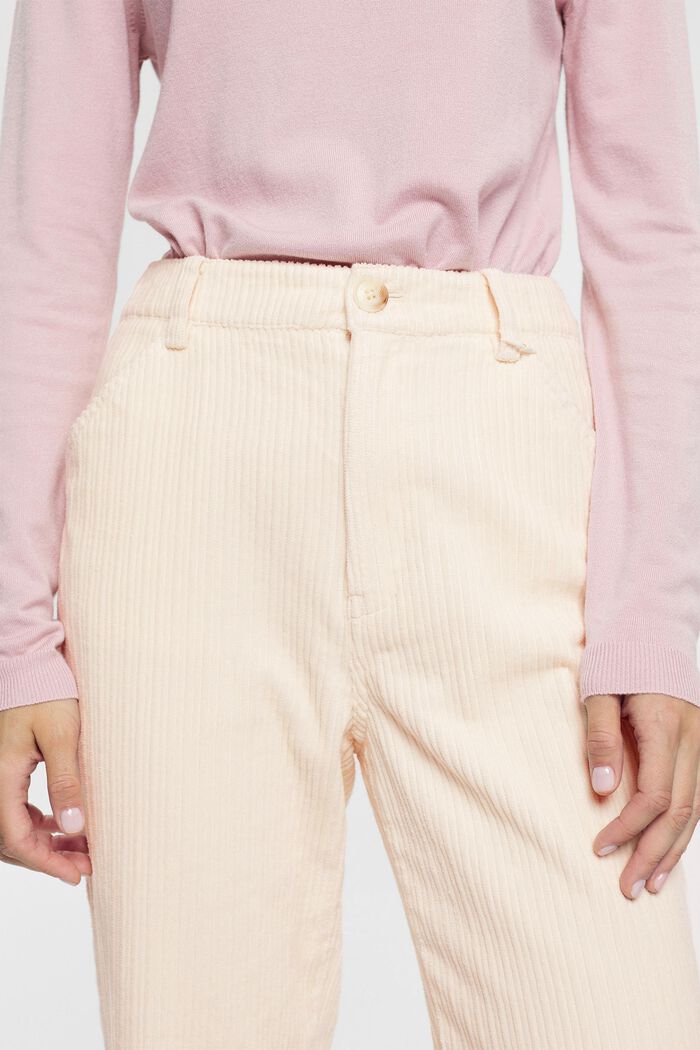 VELLUTO mix & match pantaloni a gamba larga, OFF WHITE, detail image number 4