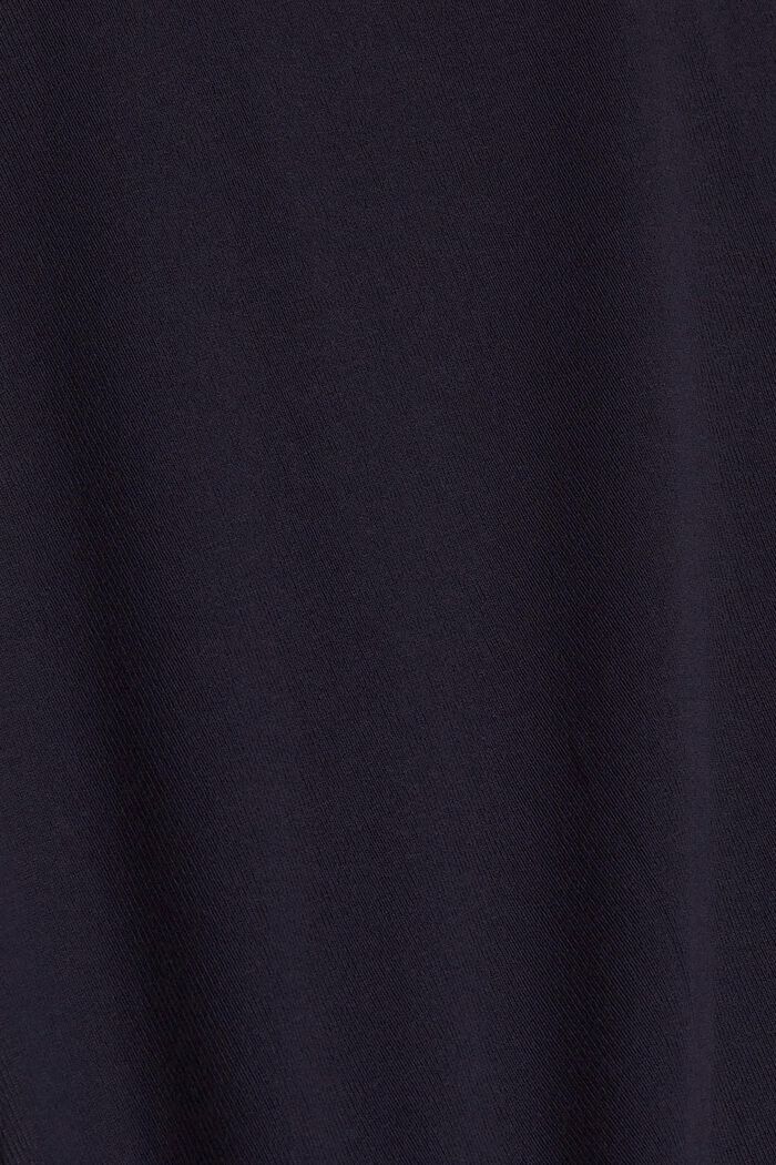 Cardigan aperto in jersey, NAVY, detail image number 4