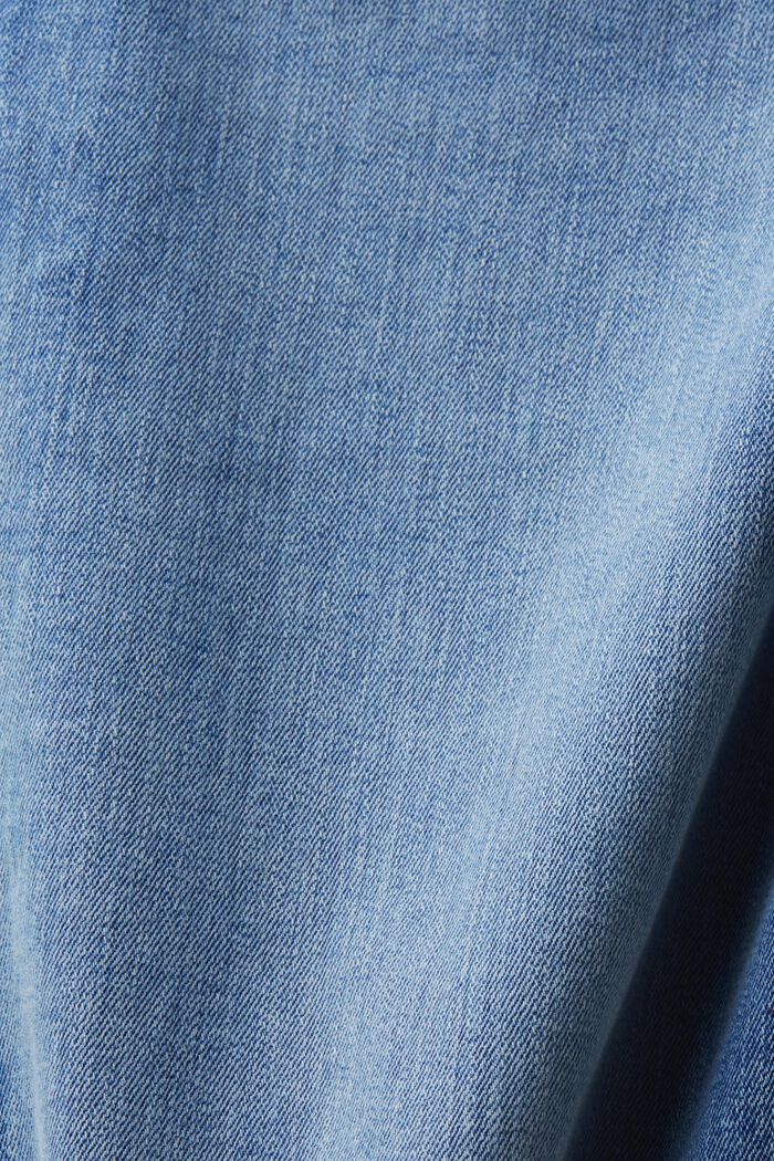 Jeans dal taglio bootcut a vita media, BLUE LIGHT WASHED, detail image number 5