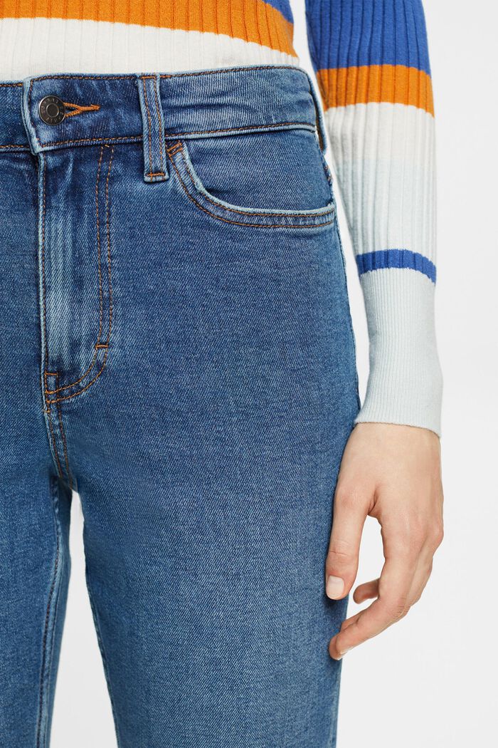 Jeans Mom Fit, BLUE MEDIUM WASHED, detail image number 0