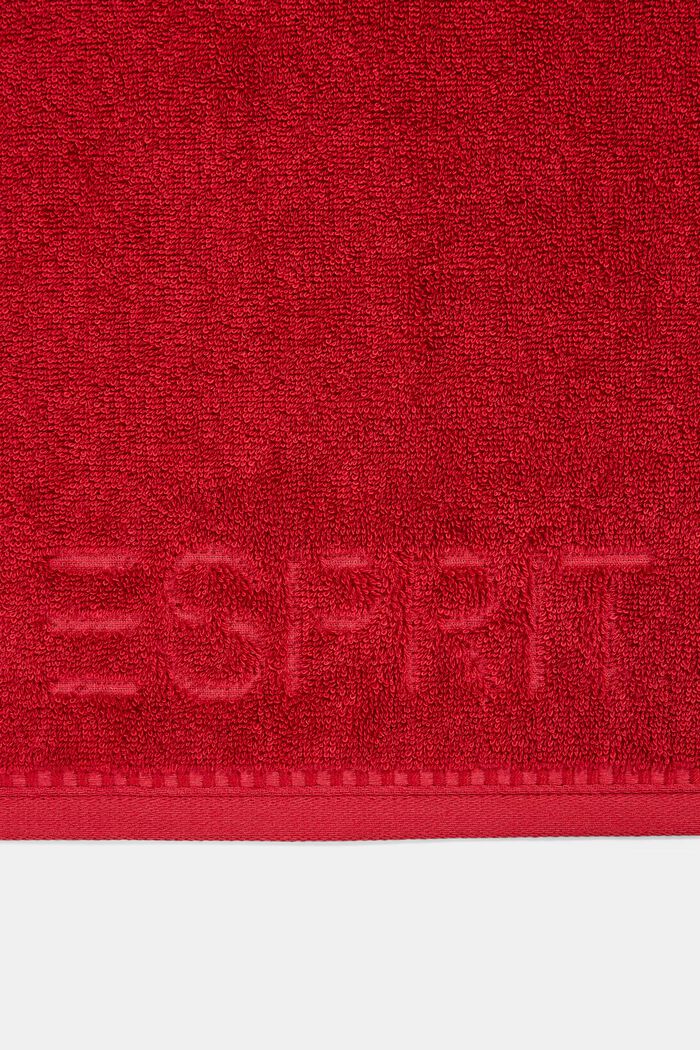 Con TENCEL™: set di asciugamani in spugna, RUBIN, detail image number 1
