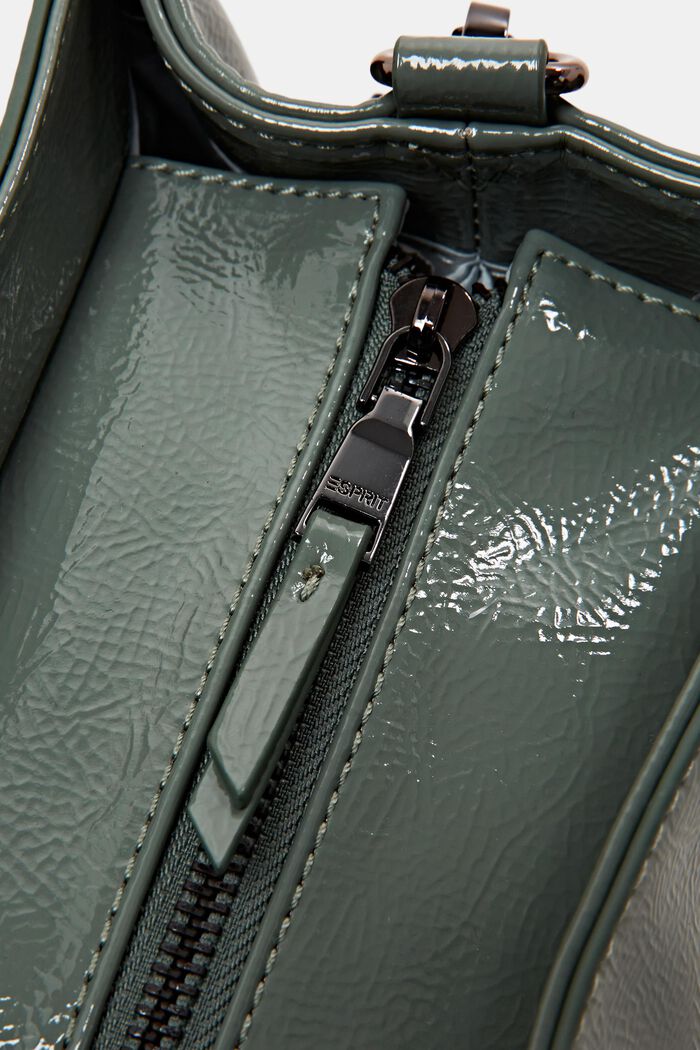 Tote bag con tracolla rimovibile, DUSTY GREEN, detail image number 1