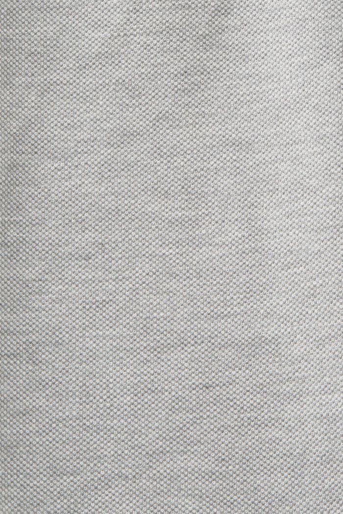 Polo in cotone piqué, LIGHT GREY, detail image number 5