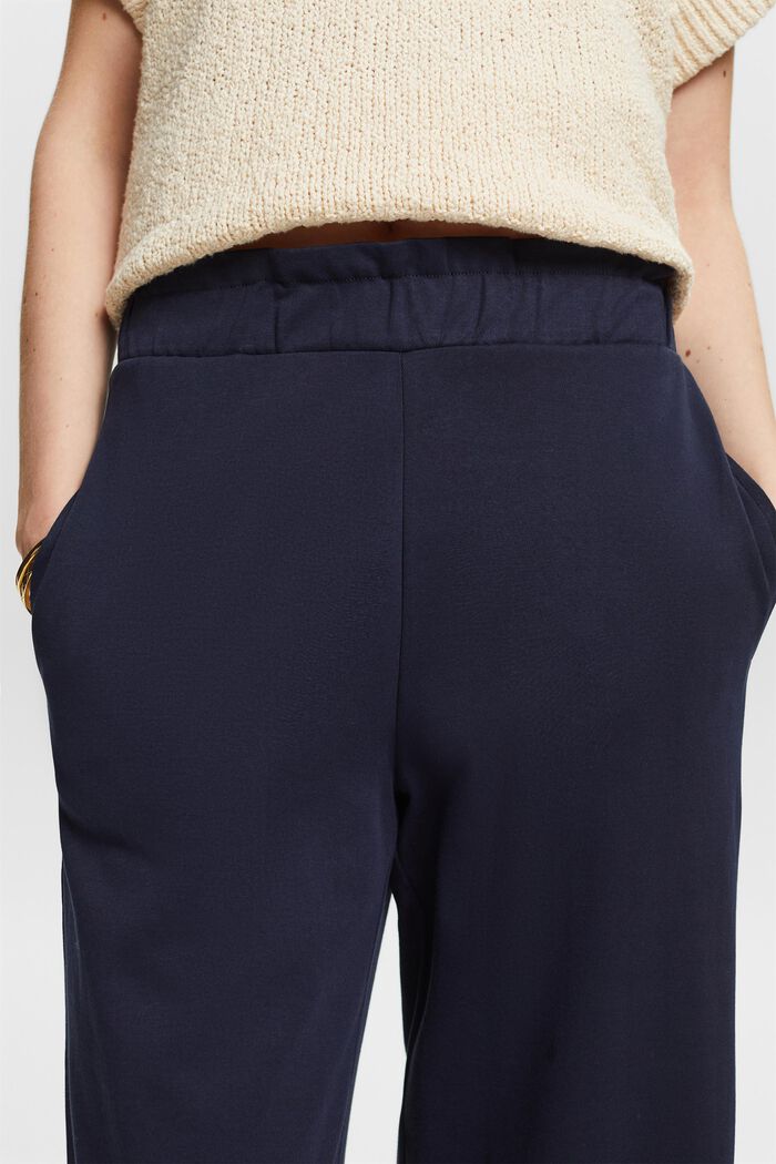 Pantaloni culotte con pinces, NAVY, detail image number 4