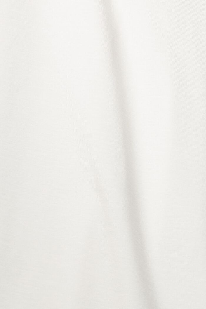T-shirt con scollo a V, TENCEL™, OFF WHITE, detail image number 1