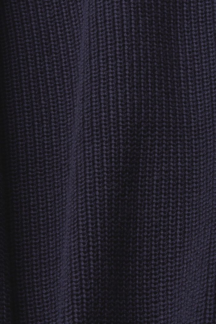 Cardigan lungo in maglia, NAVY, detail image number 1