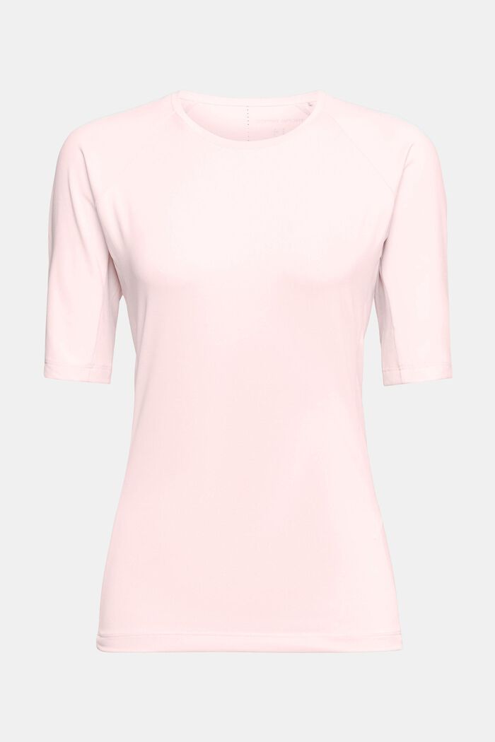 In materiale riciclato: t-shirt active con E-DRY, LIGHT PINK, detail image number 5