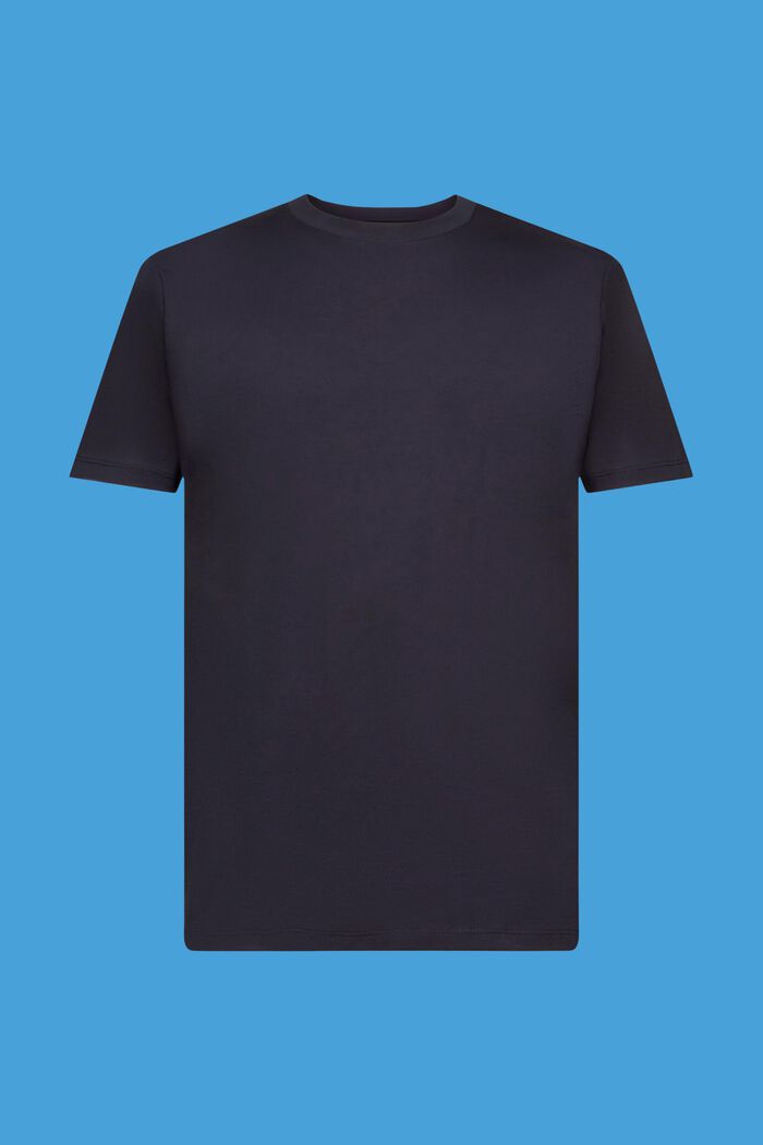 T-shirt girocollo in jersey, NAVY, detail image number 7