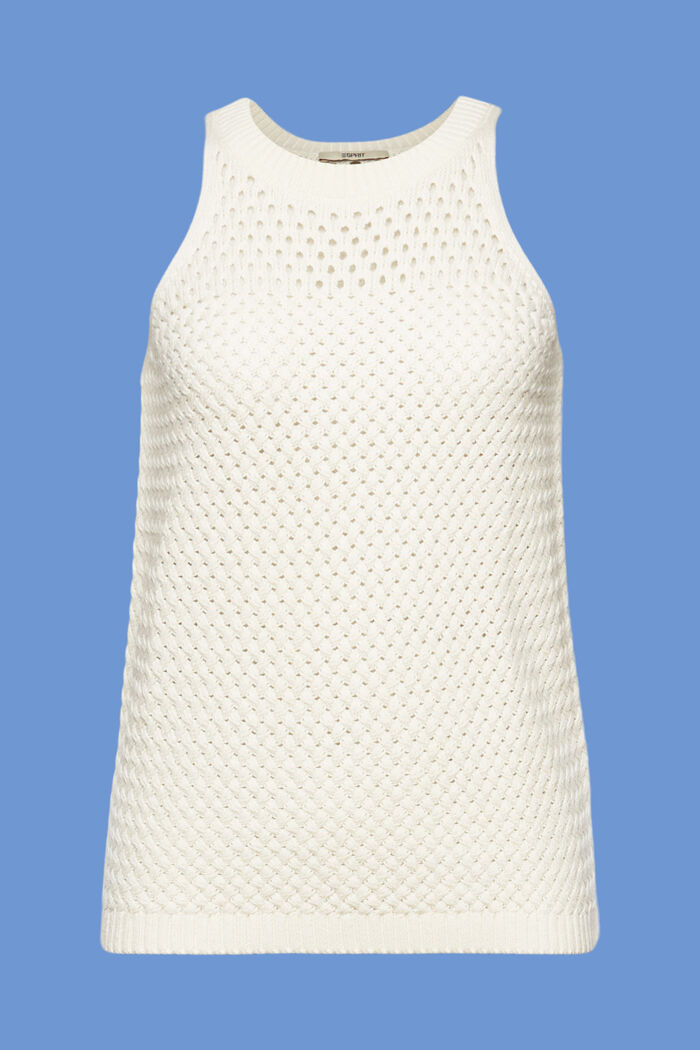 In tessuto a maglia, senza maniche, 100% cotone, ICE, detail image number 6