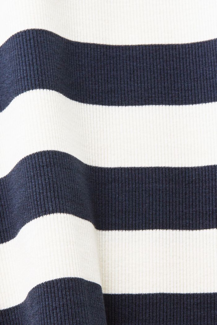 Canotta con logo a righe, NAVY, detail image number 4