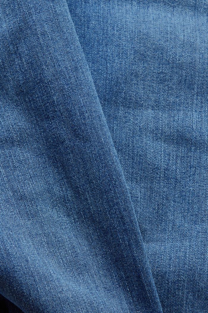 Jeans dal taglio bootcut a vita media, BLUE MEDIUM WASHED, detail image number 6
