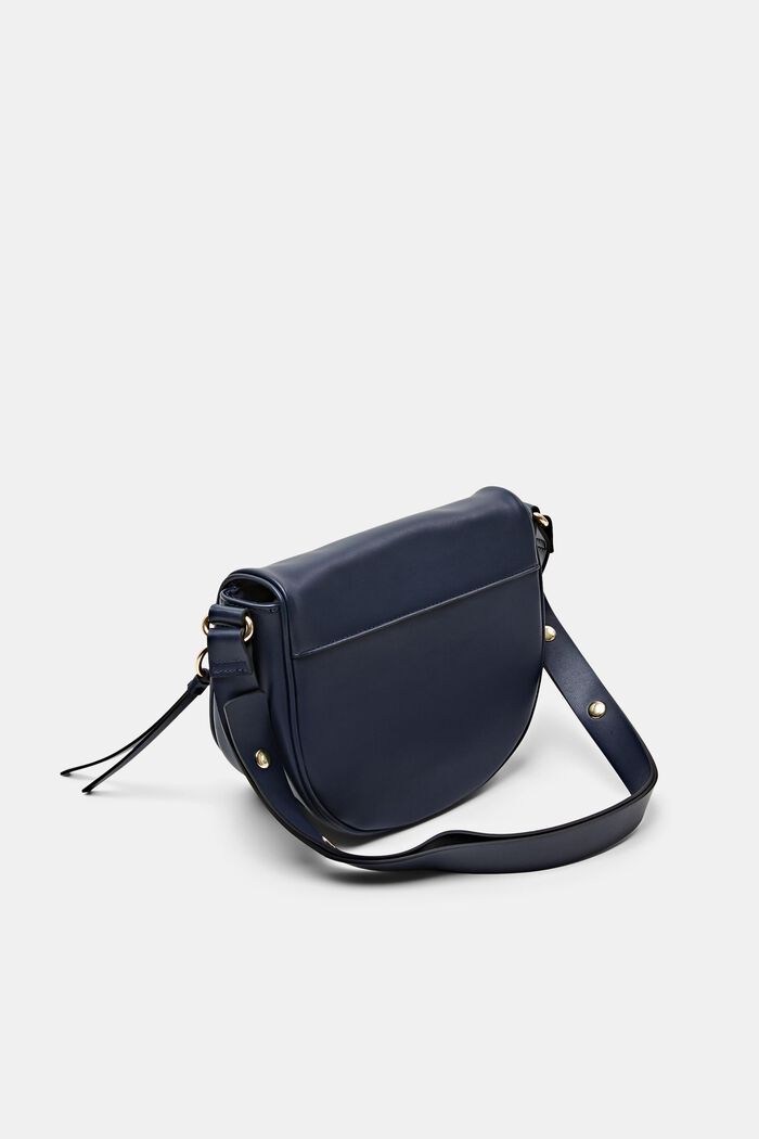 Borsa a tracolla con patta, NAVY, detail image number 3