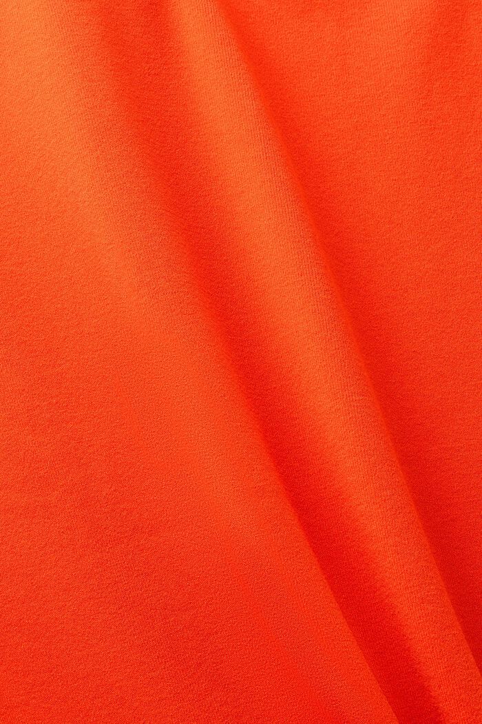 Minigonna in maglia tecnica, BRIGHT ORANGE, detail image number 5