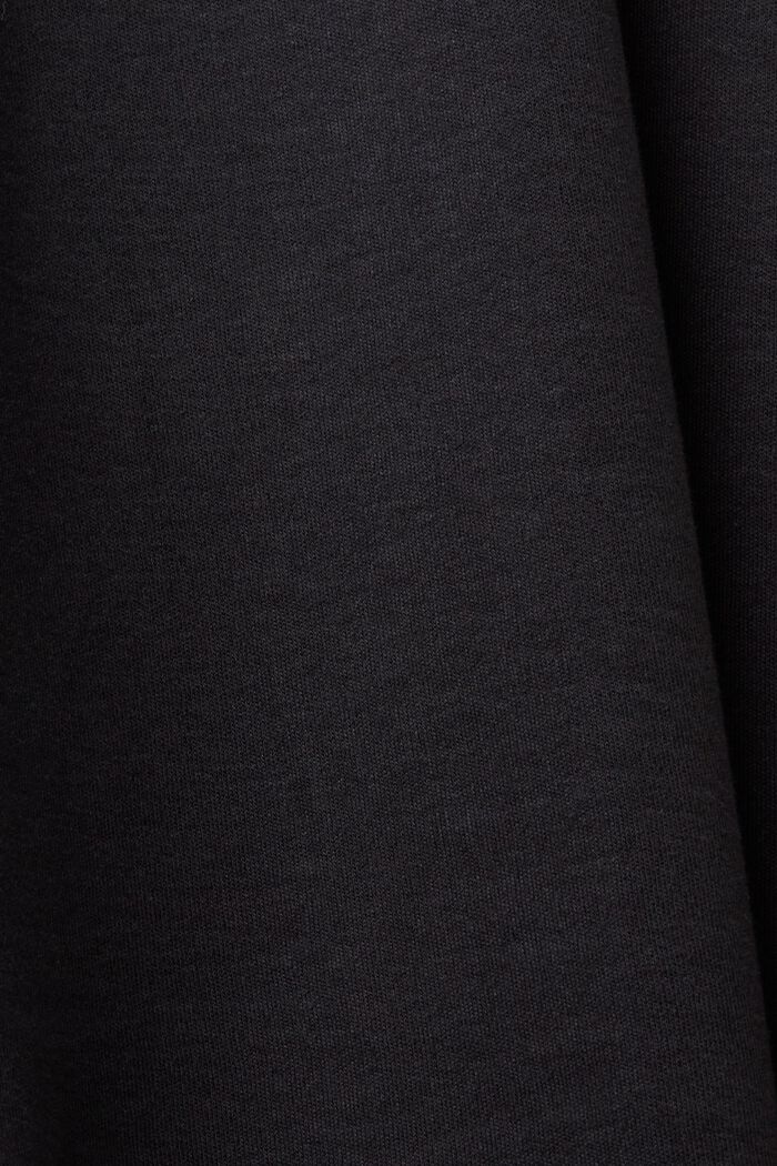 Gonna midi in jersey, BLACK, detail image number 5