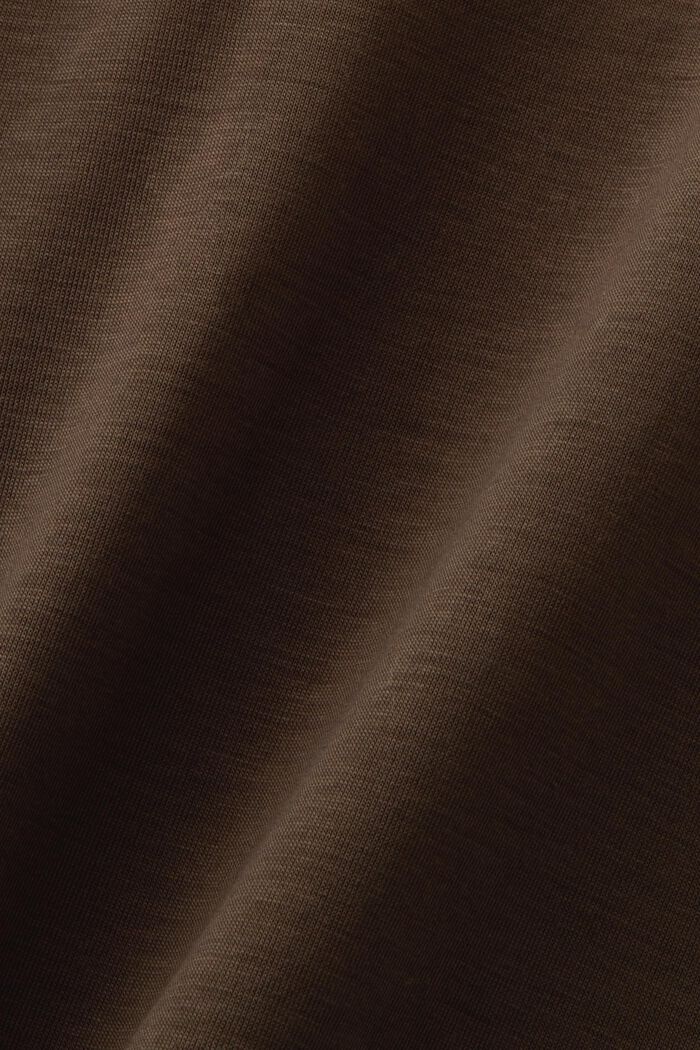 Top active a righe, DARK KHAKI, detail image number 4