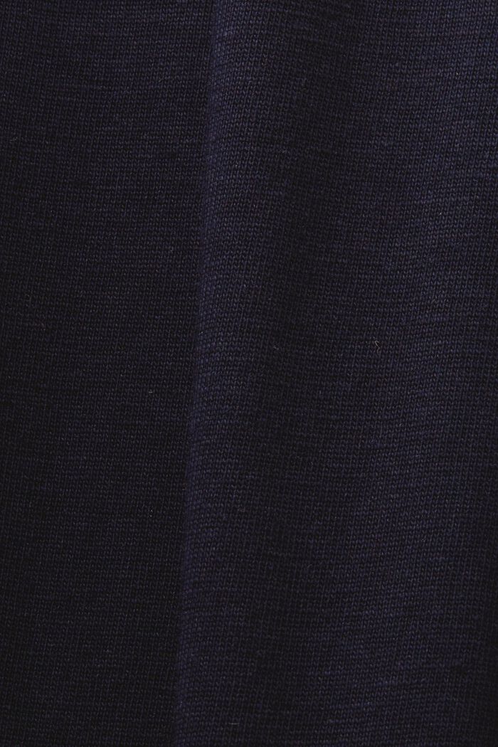 T-shirt girocollo, 100% cotone, NAVY, detail image number 5