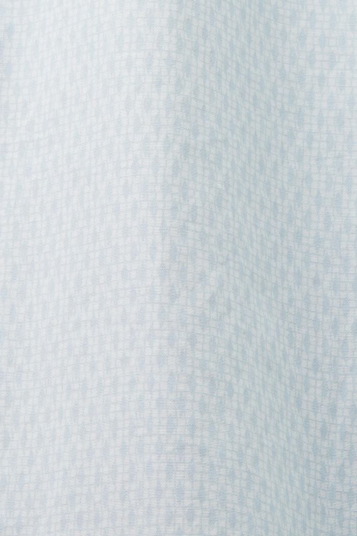 Camicia relaxed fit con stampa in cotone, WHITE, detail image number 4