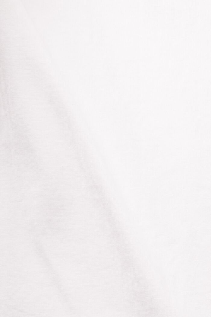 T-shirt in cotone con stampa, WHITE, detail image number 1