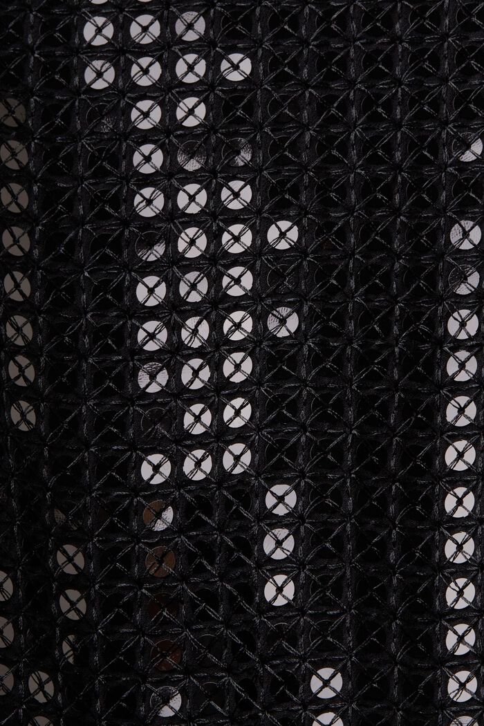 Mini abito con paillettes, BLACK, detail image number 5