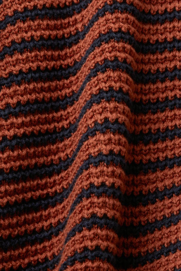 Maglione in maglia testurizzata, NAVY BLUE, detail image number 5