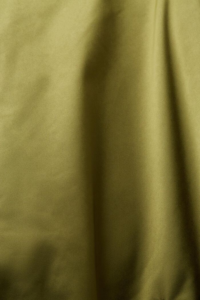 Giacca bomber in raso, OLIVE, detail image number 5