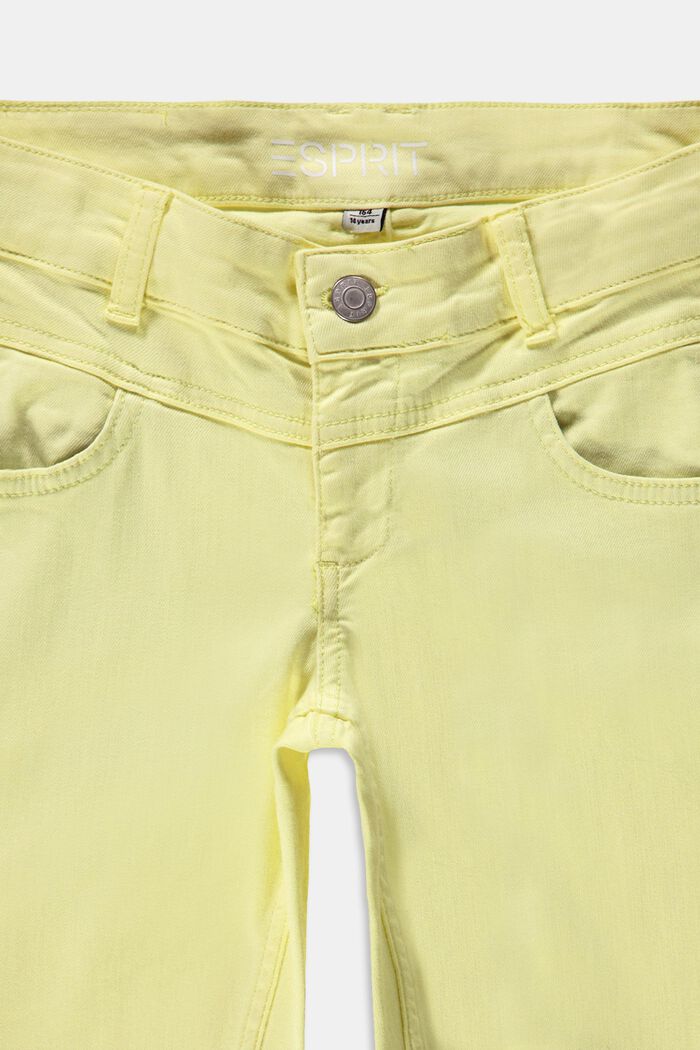 pantaloni capri con vita regolabile, LIME YELLOW, detail image number 2