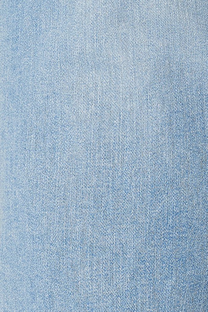 Bermuda di jeans con fascia premaman, BLUE LIGHT WASHED, detail image number 2