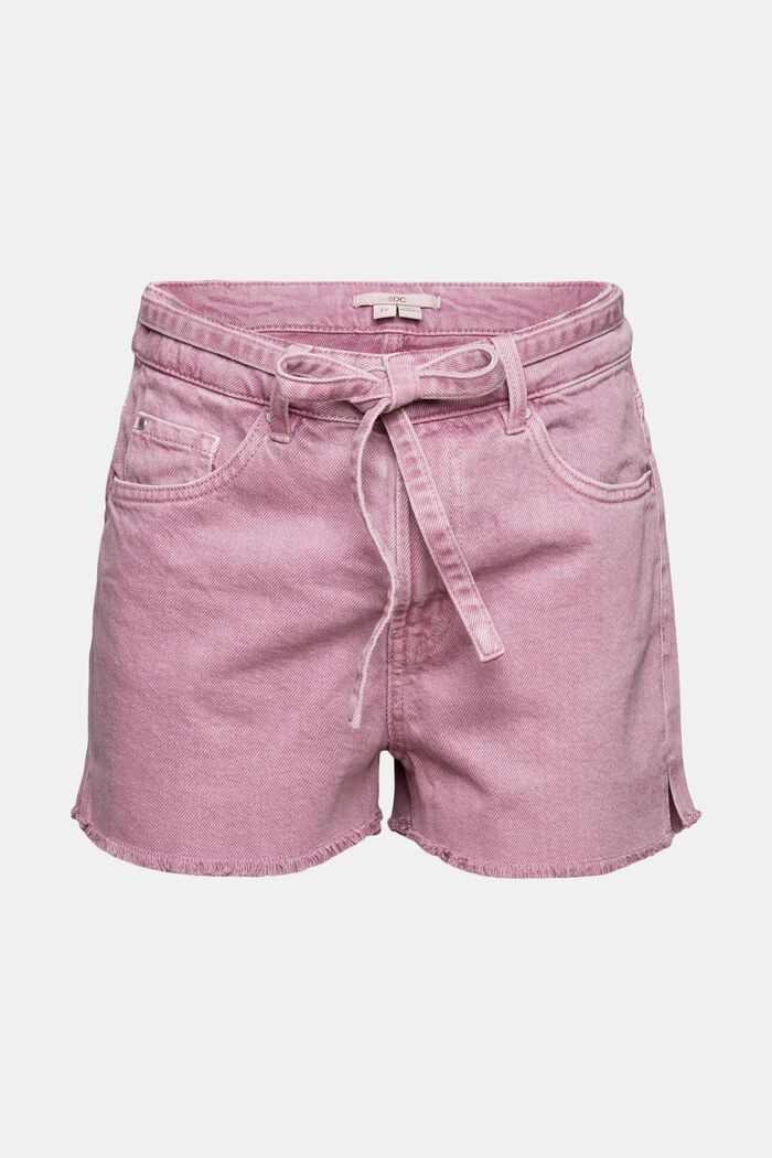 Shorts con cintura da annodare
