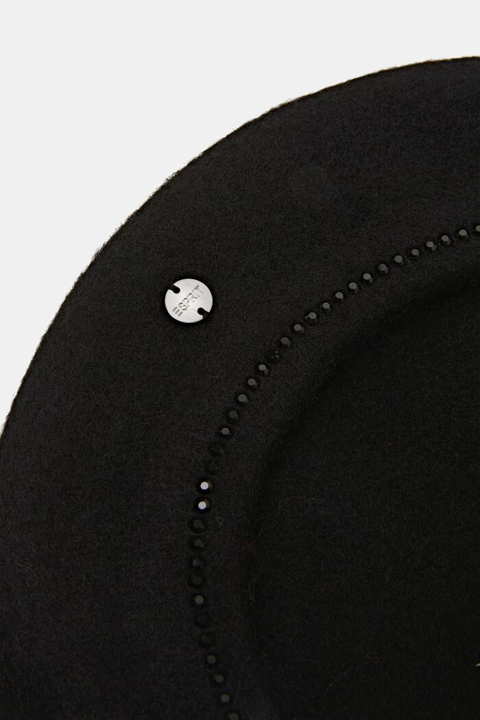 Basco con strass, BLACK, detail image number 1